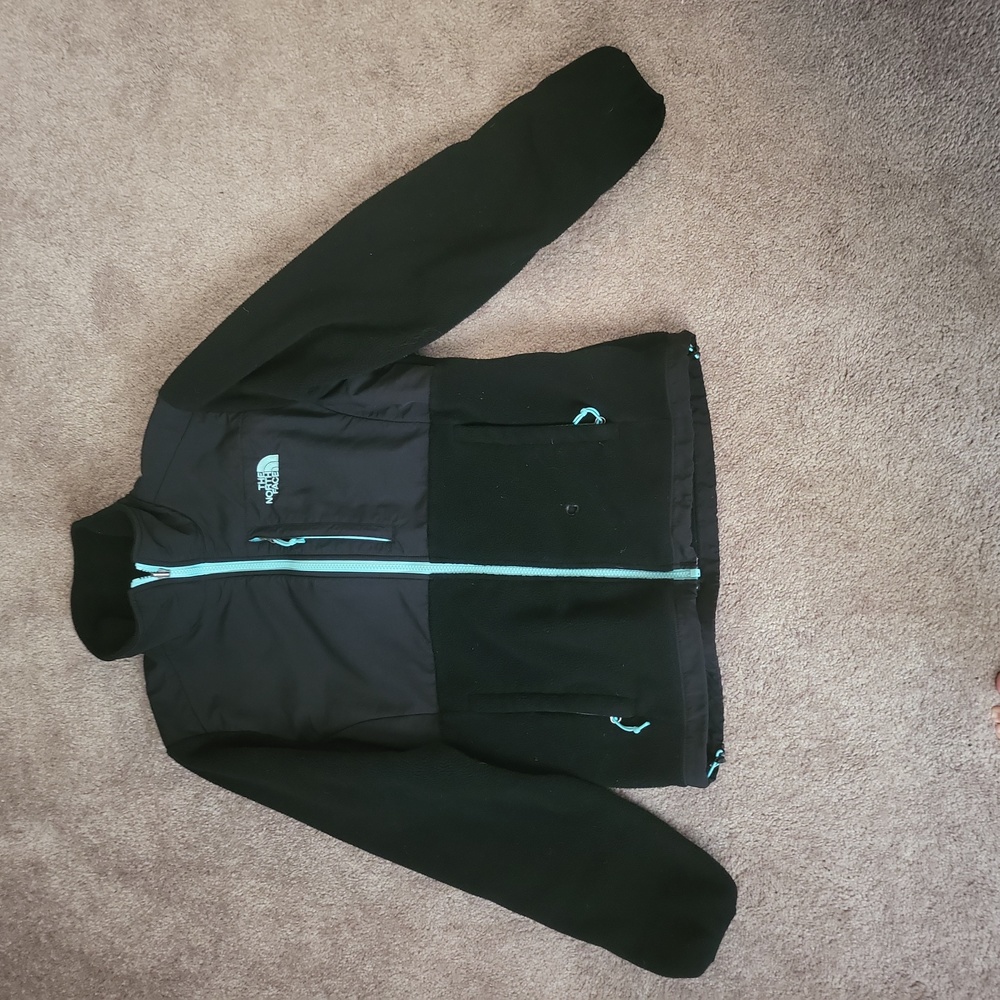North face sweater, minor wear
